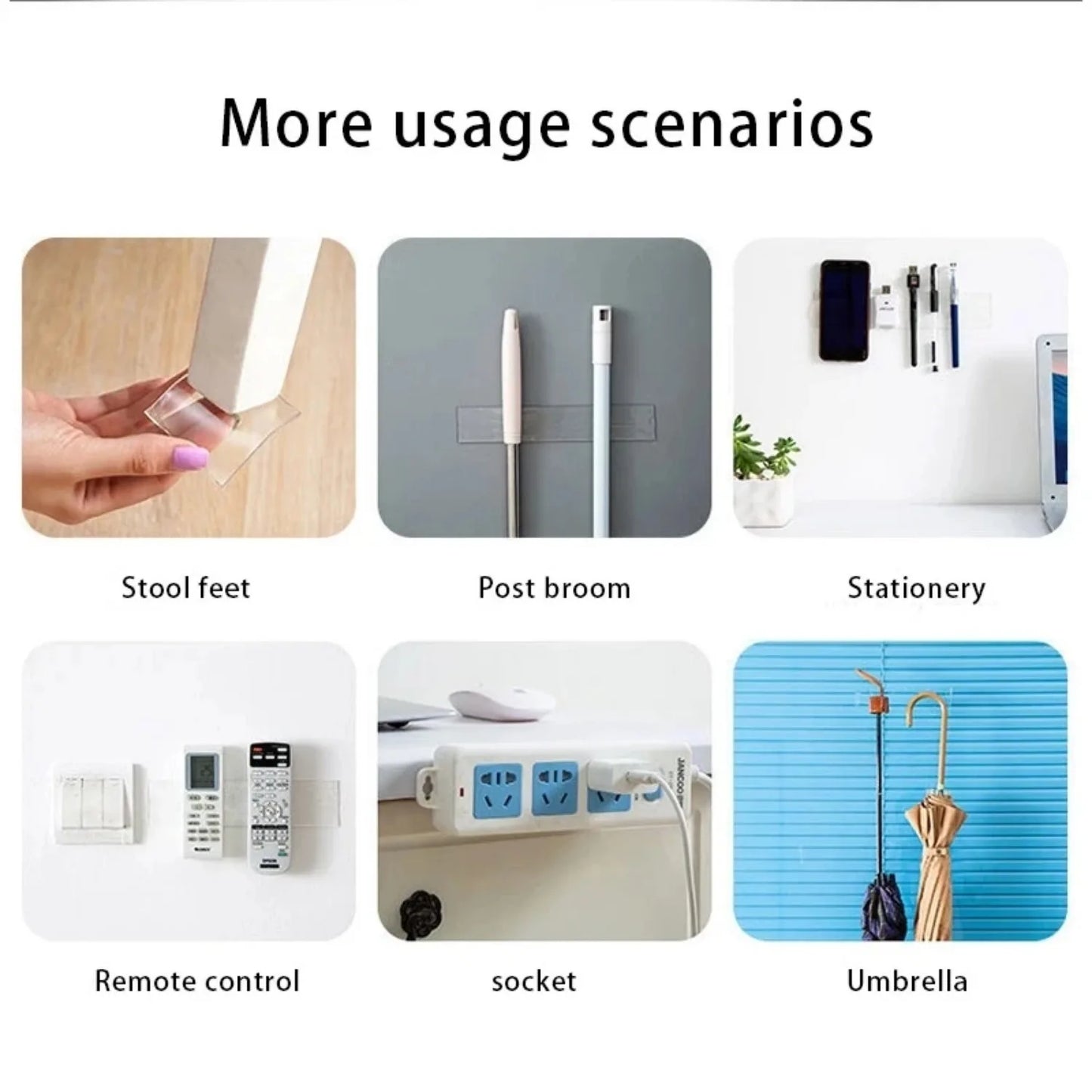 Cinta Adhesiva Doble Cara Transparente Nano – 1M / 3M / 5M