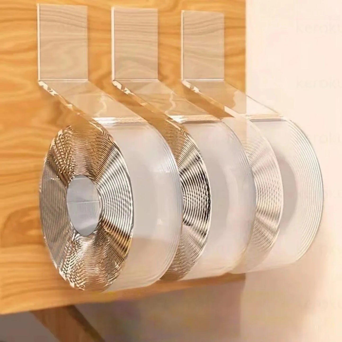 Cinta Adhesiva Doble Cara Transparente Nano – 1M / 3M / 5M