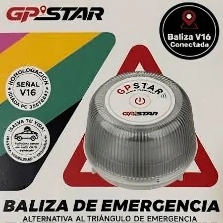 BALIZA V16 CONECTADA DGT 3.0 - GEOLOCALIZACIÓN AUTOMÁTICA ️