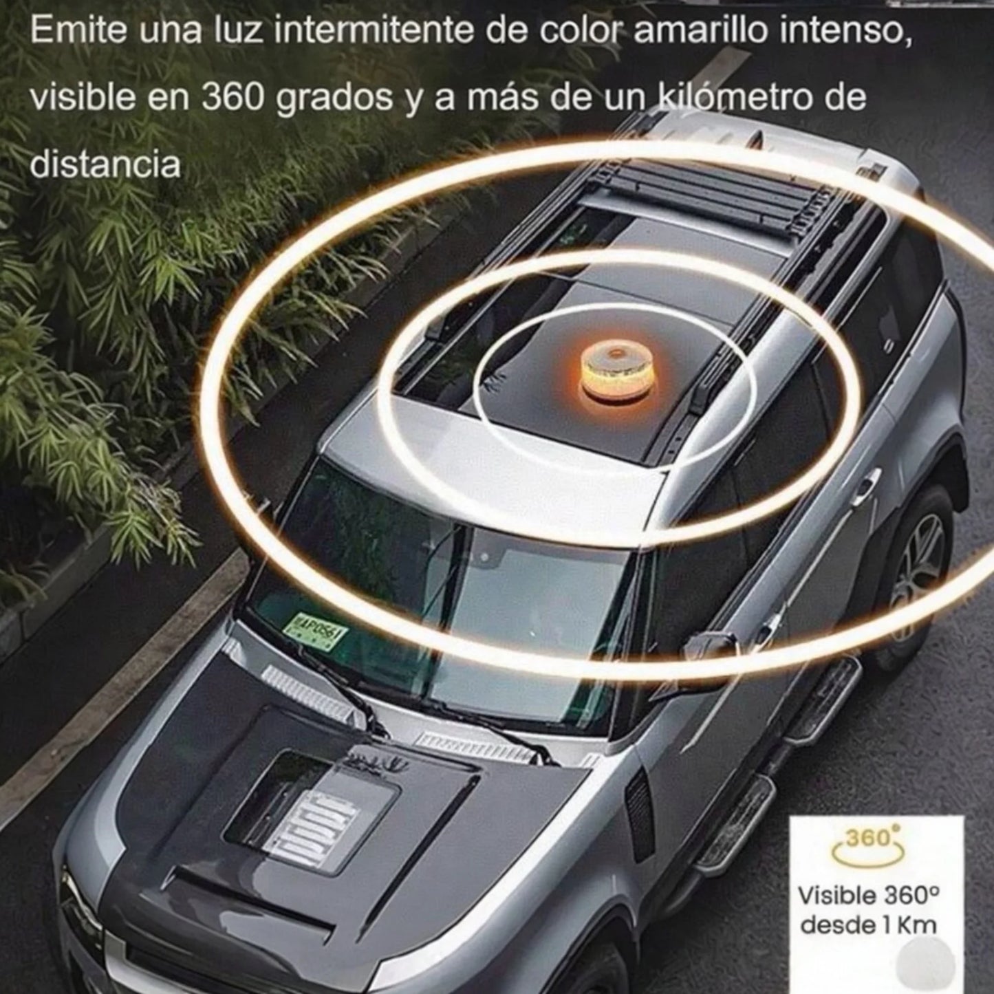 EXTRASTAR Luz V16 DGT 2026 Oficial | Baliza Emergencia con Geolocalización 3.0 y Datos Telefónica hasta 2038 | Homologada y Obligatoria
