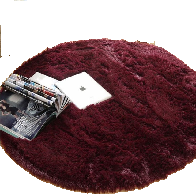 Alfombras Redondas Esponjosas