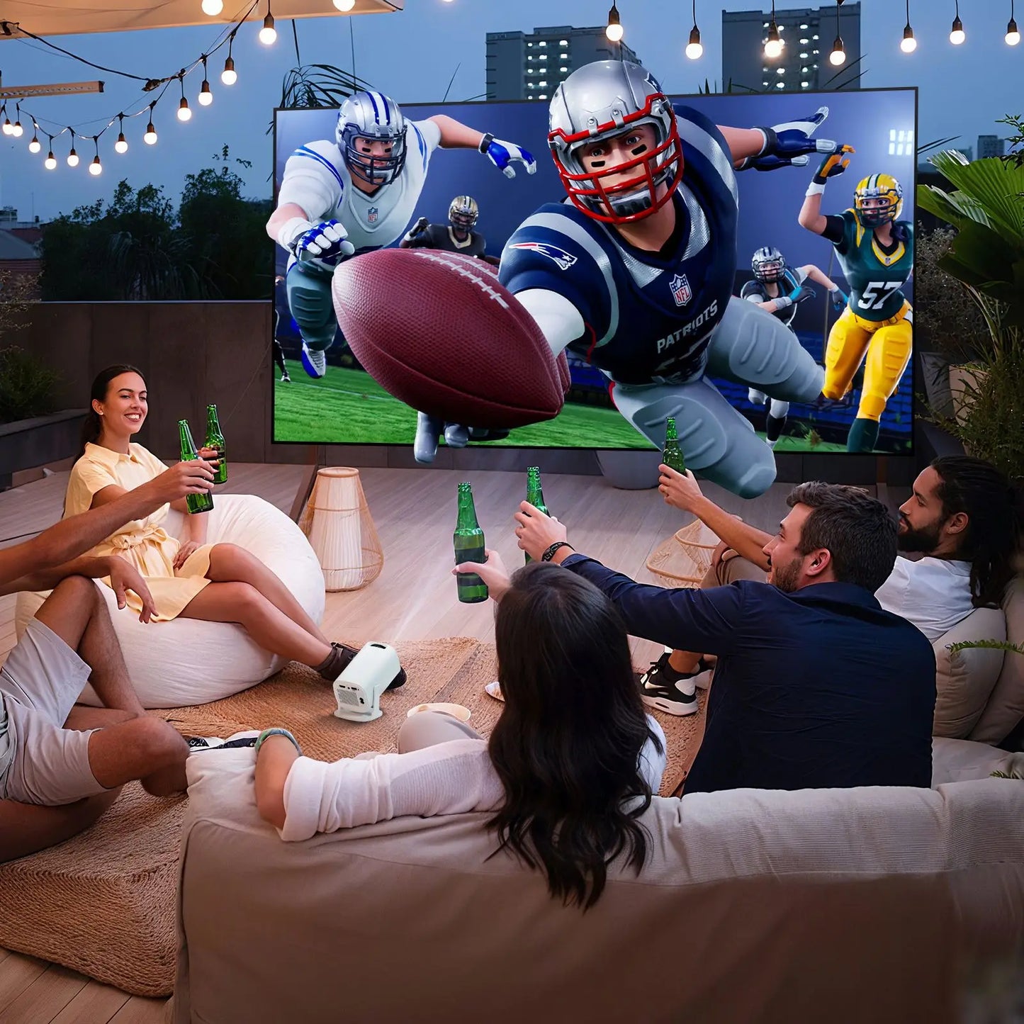 Proyector Inteligente Mini P30PRO Android 14 | Compatible con Video 4K HD |