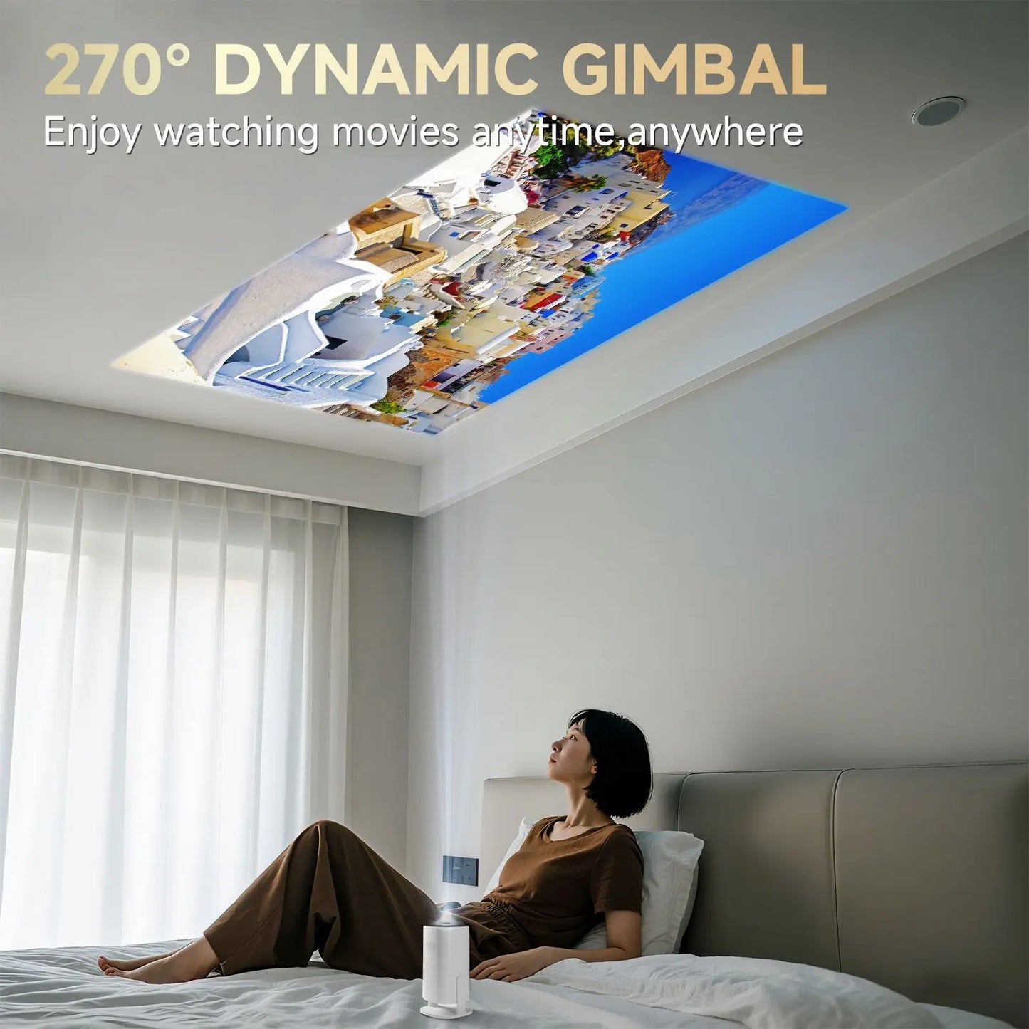 Proyector Inteligente Mini P30PRO Android 14 | Compatible con Video 4K HD |