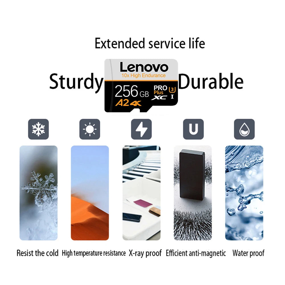 Tarjeta Memoria Lenovo V60 128GB-2TB - Alta Velocidad 130MB/s - 4K