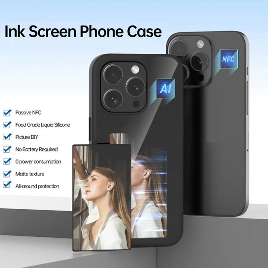 NFC E-Ink Phone Case for iPhone (3.7" Display)