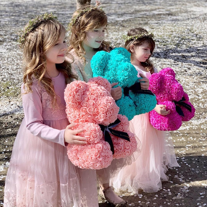 Teddy Bear Rose Art Flower