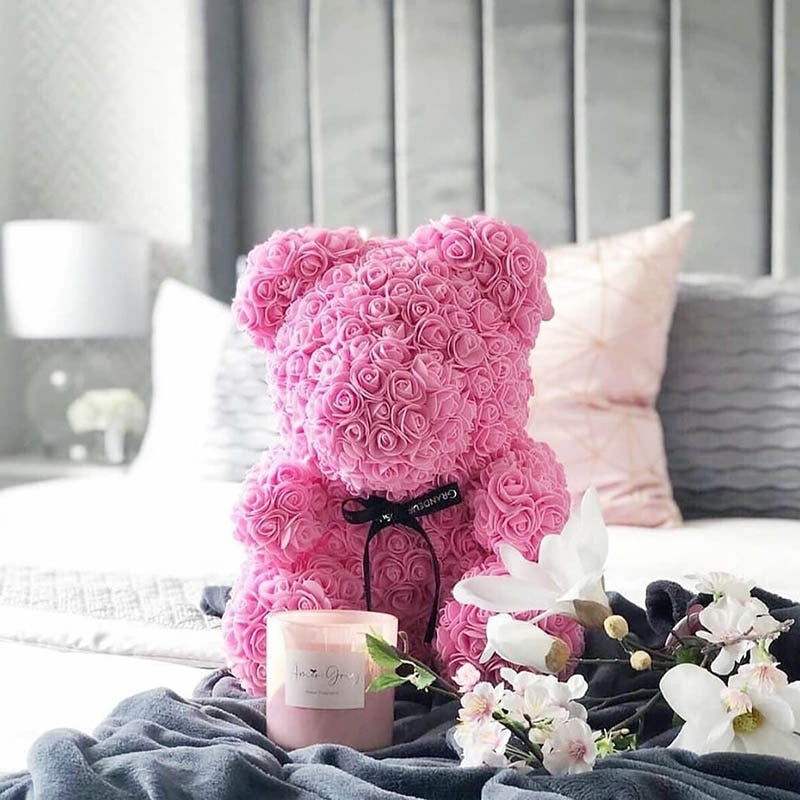Teddy Bear Rose Art Flower