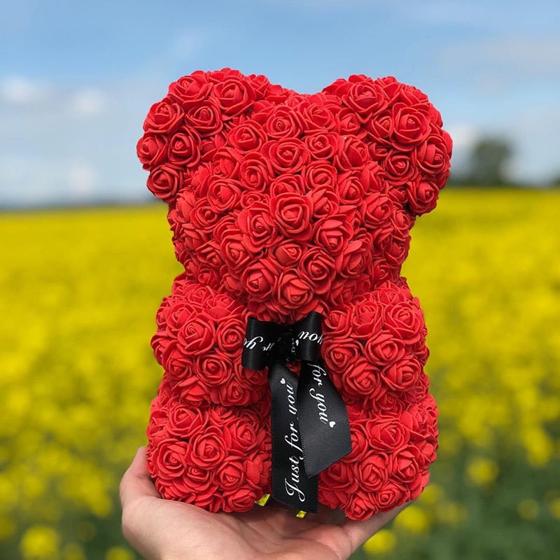 Teddy Bear Rose Art Flower
