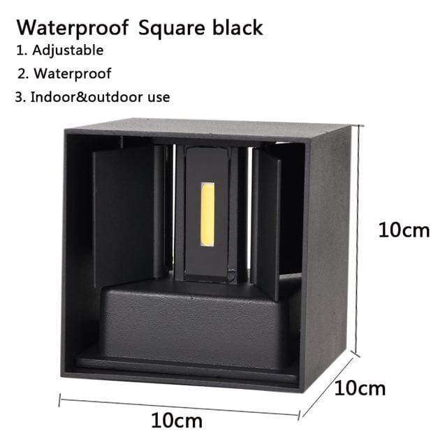 LED waterproof wall lamps