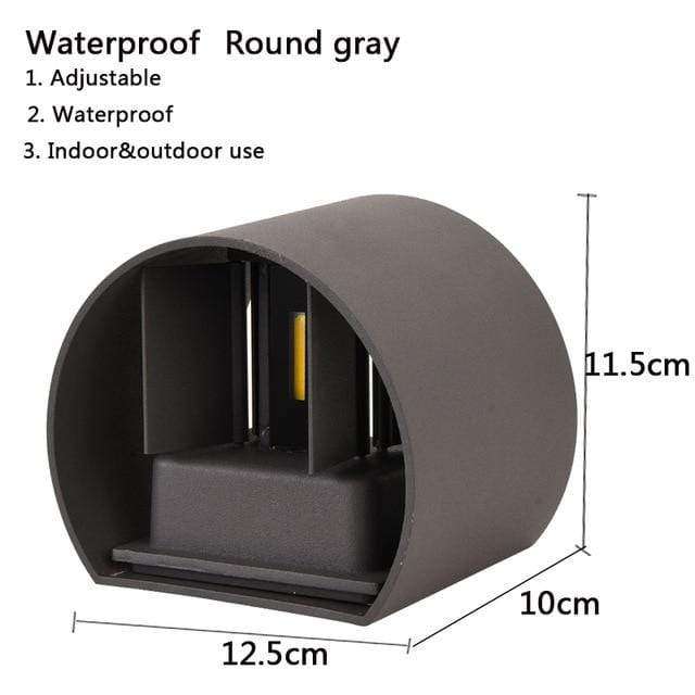 LED waterproof wall lamps