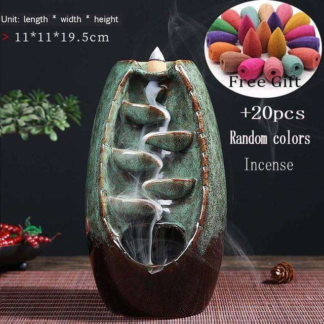 High Quality Ceramic Dragon incense burner